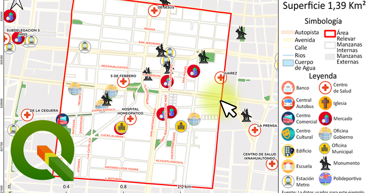 Generación de mapas a través del ATLAS en QGIS 3.8 y función Aggregate