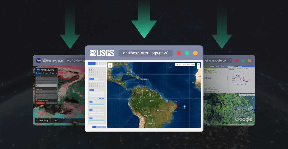 6 Plataformas para descargar  imágenes satelitales GRATIS