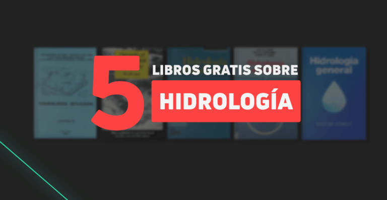 5 Libros gratuitos sobre Hidrología