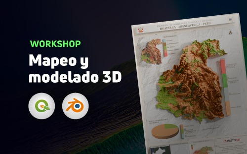 Mapeo y modelado 3D con QGIS y Blender